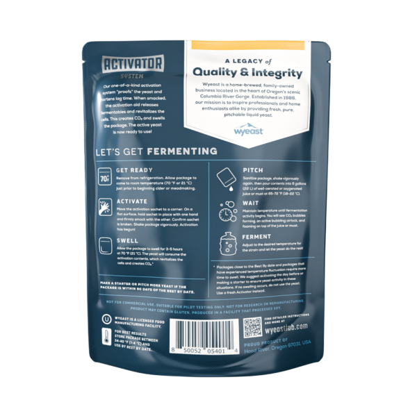 Wyeast 4766  Liquid  Yeast, Cider - Image 2