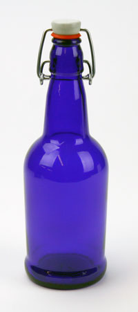 16 oz EZ Blue Bottle:12/case (1)