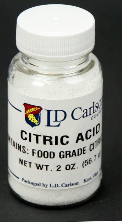 Citric acid: 2oz (1)