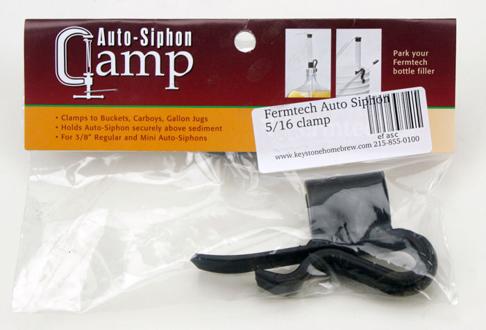 Fermtech Auto Siphon: 5/16 clamp (1)