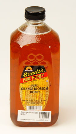 Orange Blossom Honey: 5 lbs. (1)