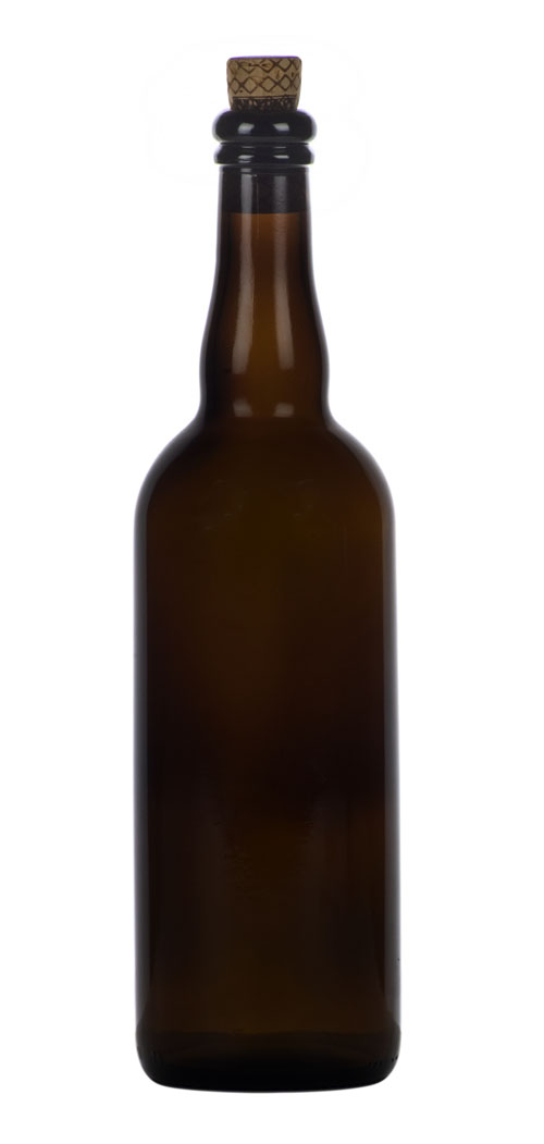 750ml Amber Beer: Bottle 12/case Belg (1)
