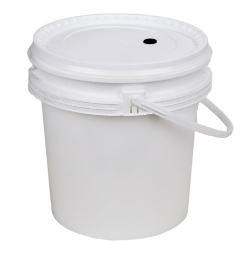 2 gallon bucket:w/dr lid (1)