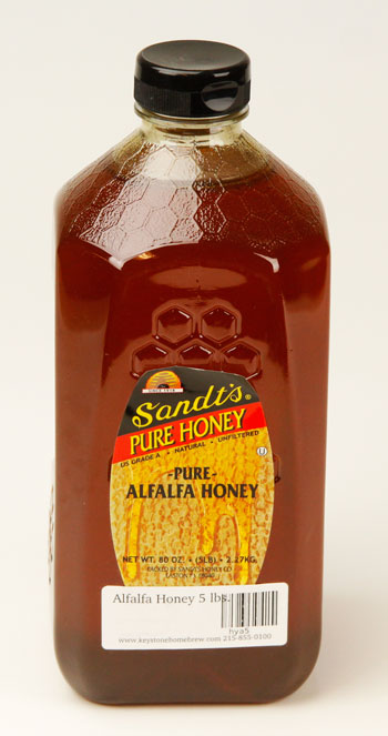 Alfalfa Honey 5 lbs. (1)