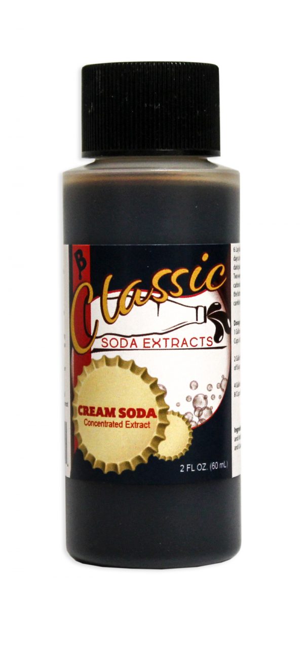 Soda Extract, Cream Soda, 2 ounces-0