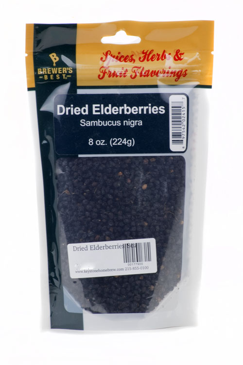 Dried Elderberries 8oz (1)