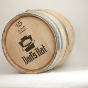 15Gal Whiskey Barrel: Dad's Rye Whiskey (1)