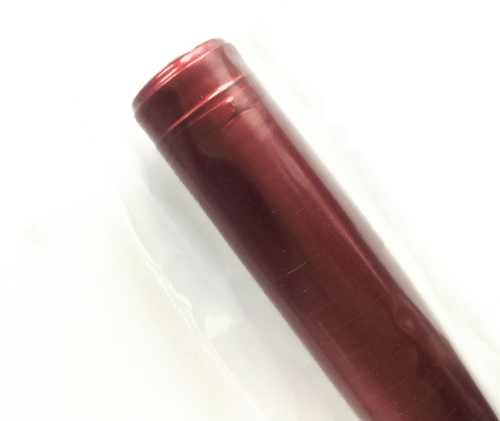 Heat Shrink Caps: Metallic Ruby (30 ct.)