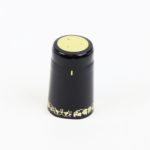 Heat shrink cap: Black w/gg (30) (1)