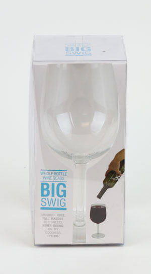 Big Swig Wine Glass:Fits the Whole Bottl (1)