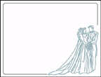 Bride & Groom Silve: Label 4/sheet (1)