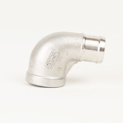 Stainless Steel Elbow:Barbed 1/2in Stree (1)