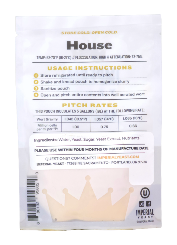 Imperial Beer Yeast, A01 House - Image 2