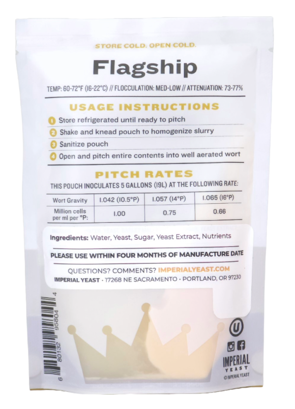 Imperial Beer Yeast, A07 Flagship - Image 2