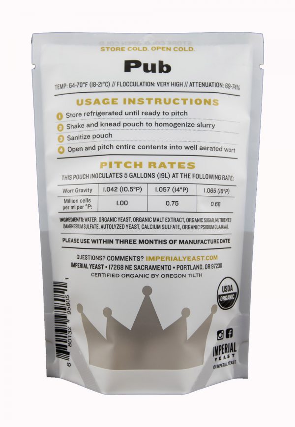 Imperial Beer Yeast, A09 Pub-126158