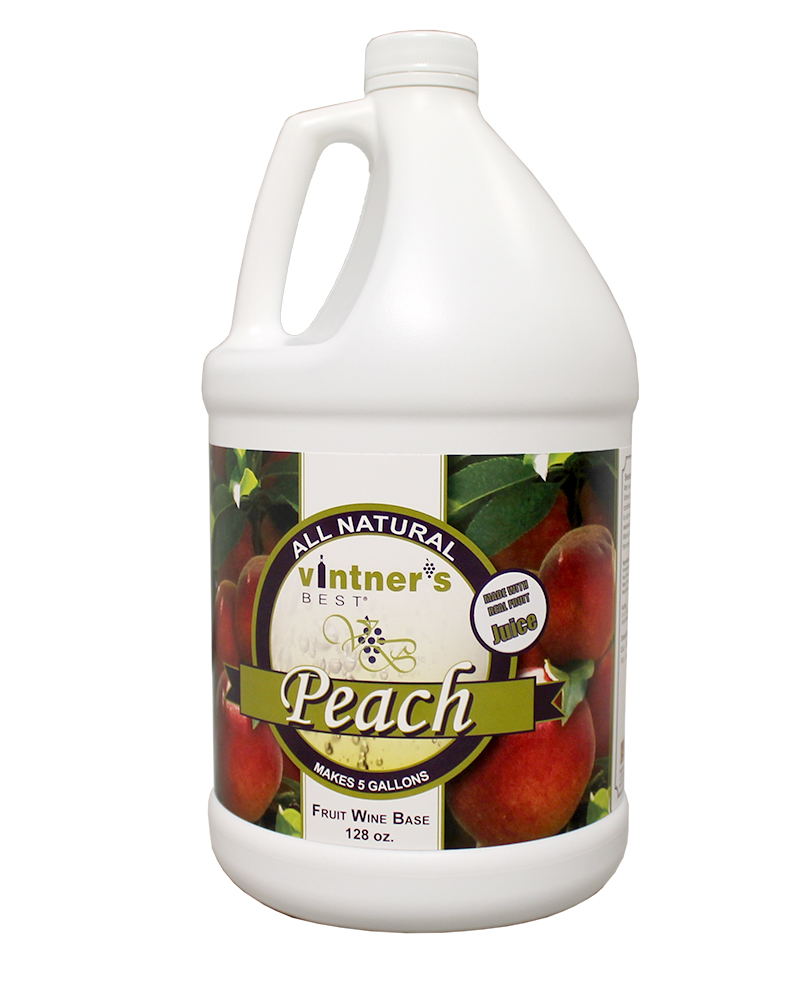 Vintner's Best Wine:Base Peach 128oz (1)