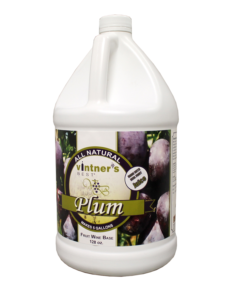 Vintner's Best Wine:Base Plum 128oz (1)