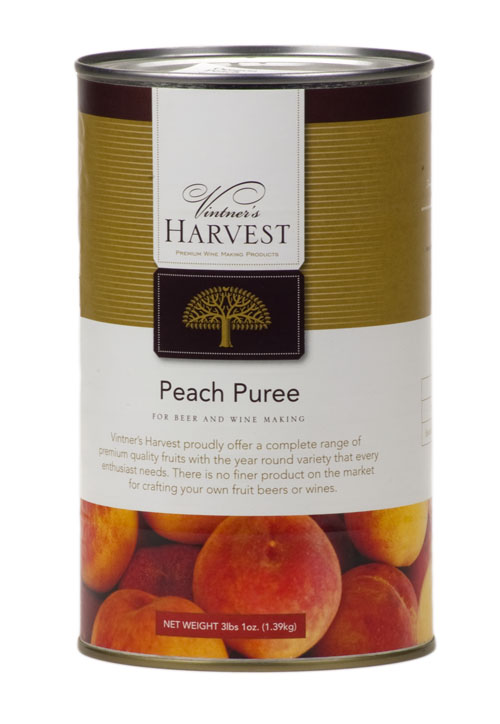 Peach Fruit:Puree 49oz (1)