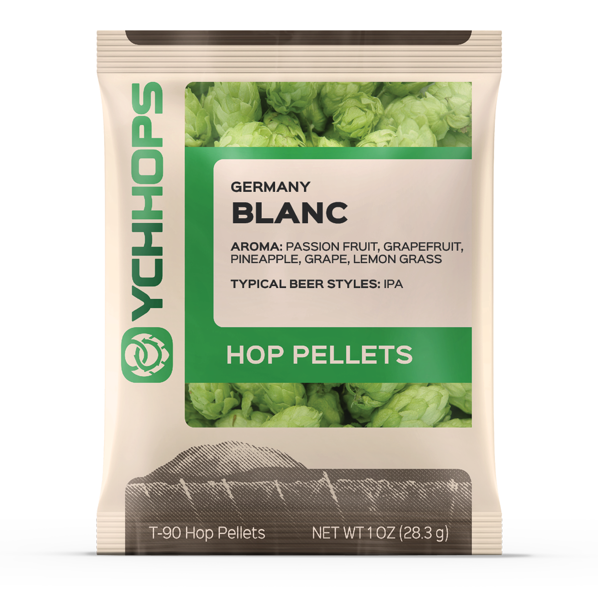 German Hallertau:Blanc 1oz Pellets (1)