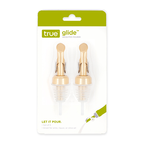 Bottle Pourers:Gold Glide 2pk (1)