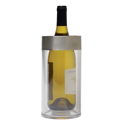 Acrylic & SS Wine:Bottle Chiller (1)