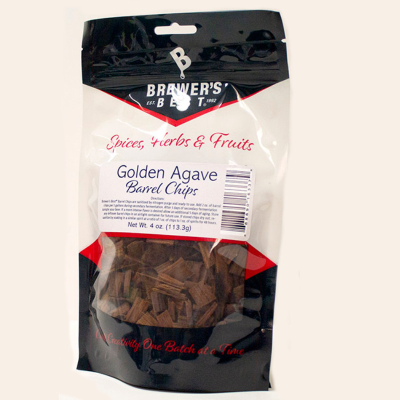 Tequila Barrel Oak Chips, 4 oz.