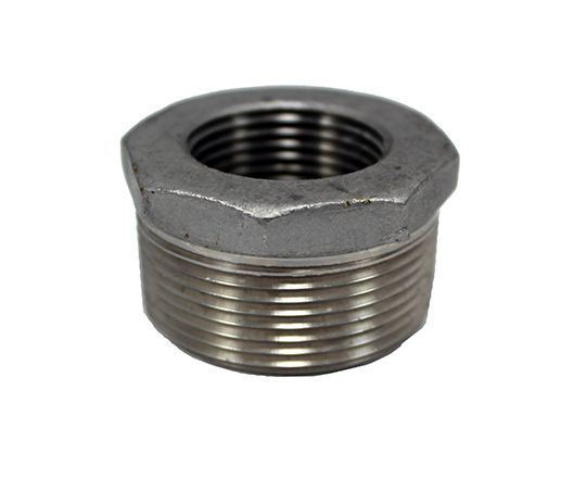 1/2 inch MPT to 3/8 inch FPT Bushing, SS