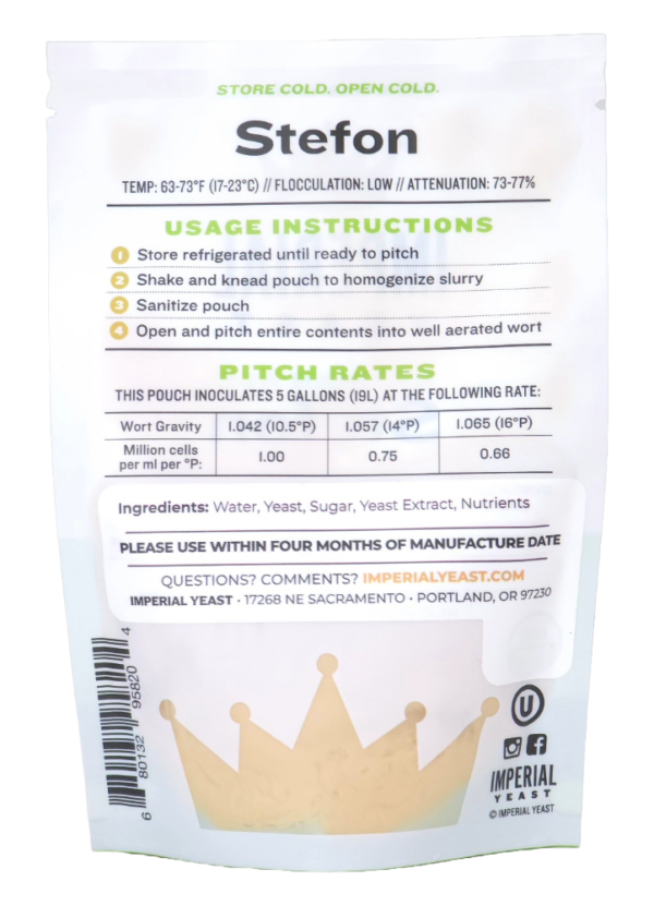 Imperial Beer Yeast, G01 Stefon - Image 2