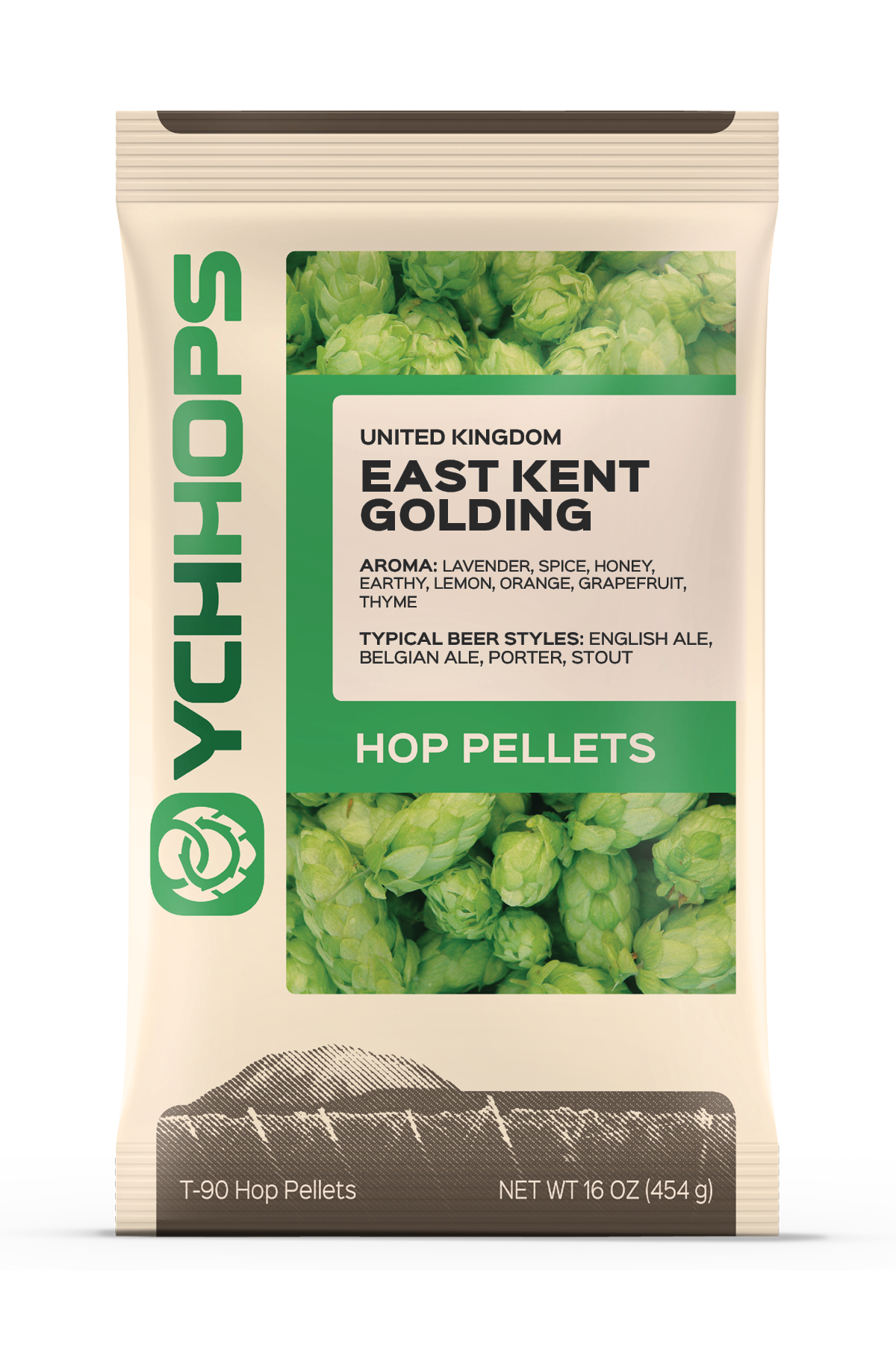 UK Kent Goldings:1lb Pellet (1)