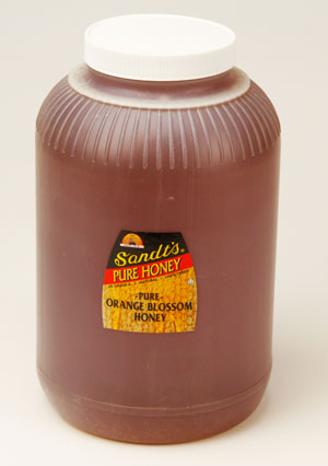 Orange Blossom Honey: 1 Gal. (1)