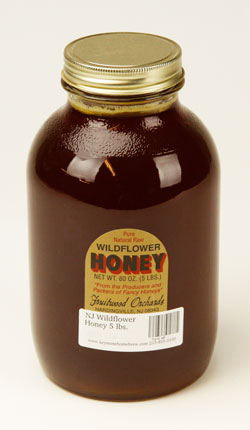 NJ Wildflower: Honey 5 lbs. (1)