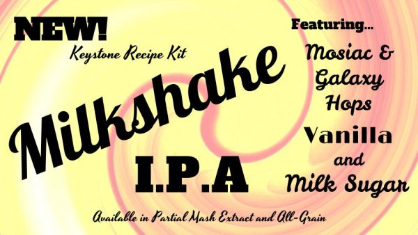 Milkshake IPA Ingredient Kit, ALL GRAIN, Fruit Optional-0