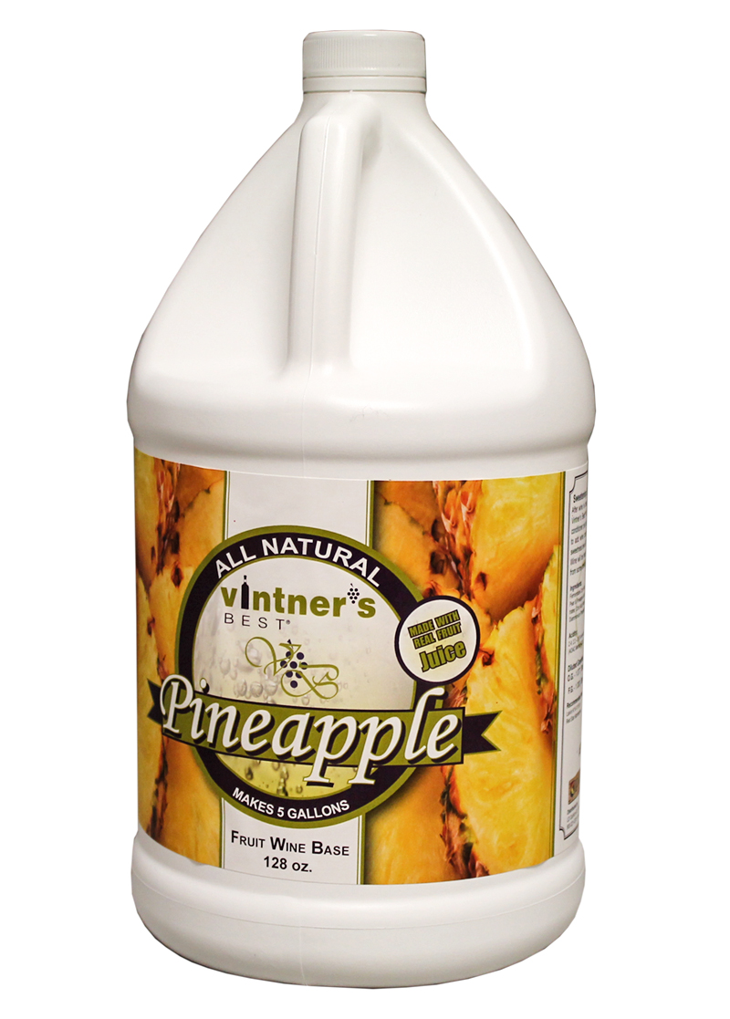 Vintner's Best Pineapple Fruit Wine Base, 128 oz.-0