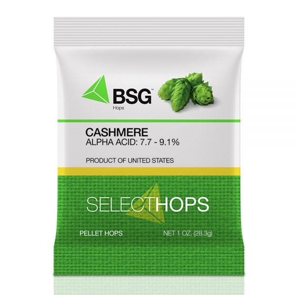 Cashmere Hop Pellets 7.7-9.1% AA, 1 oz-0