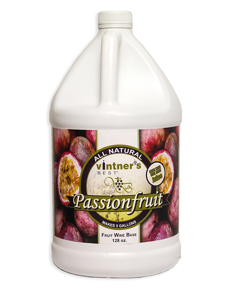 Vintner's Best Passionfruit Fruit Wine Base, 128 oz.-0