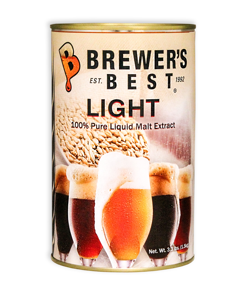 Brewer's Best Light Liquid Malt Extract, 3.3 lb-0