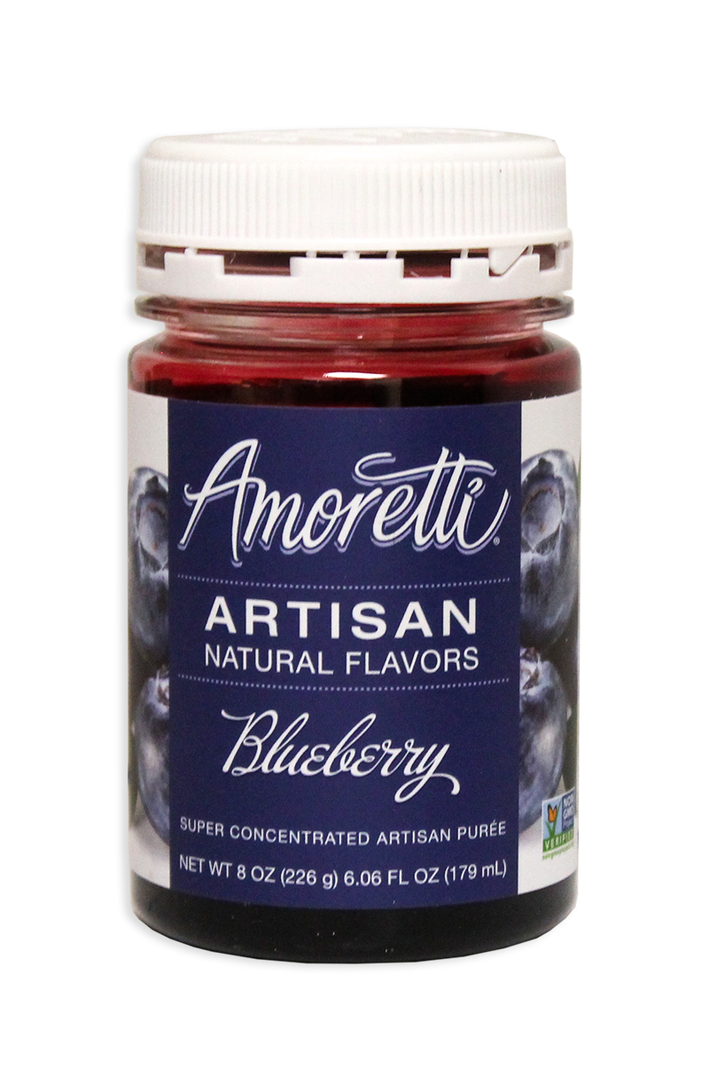 Amoretti Blueberry Fruit Puree, 8oz.-0