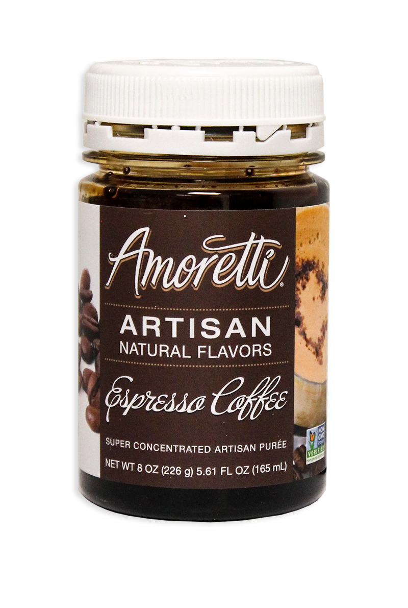 Amoretti Espresso Artisan Puree, 8oz.-0