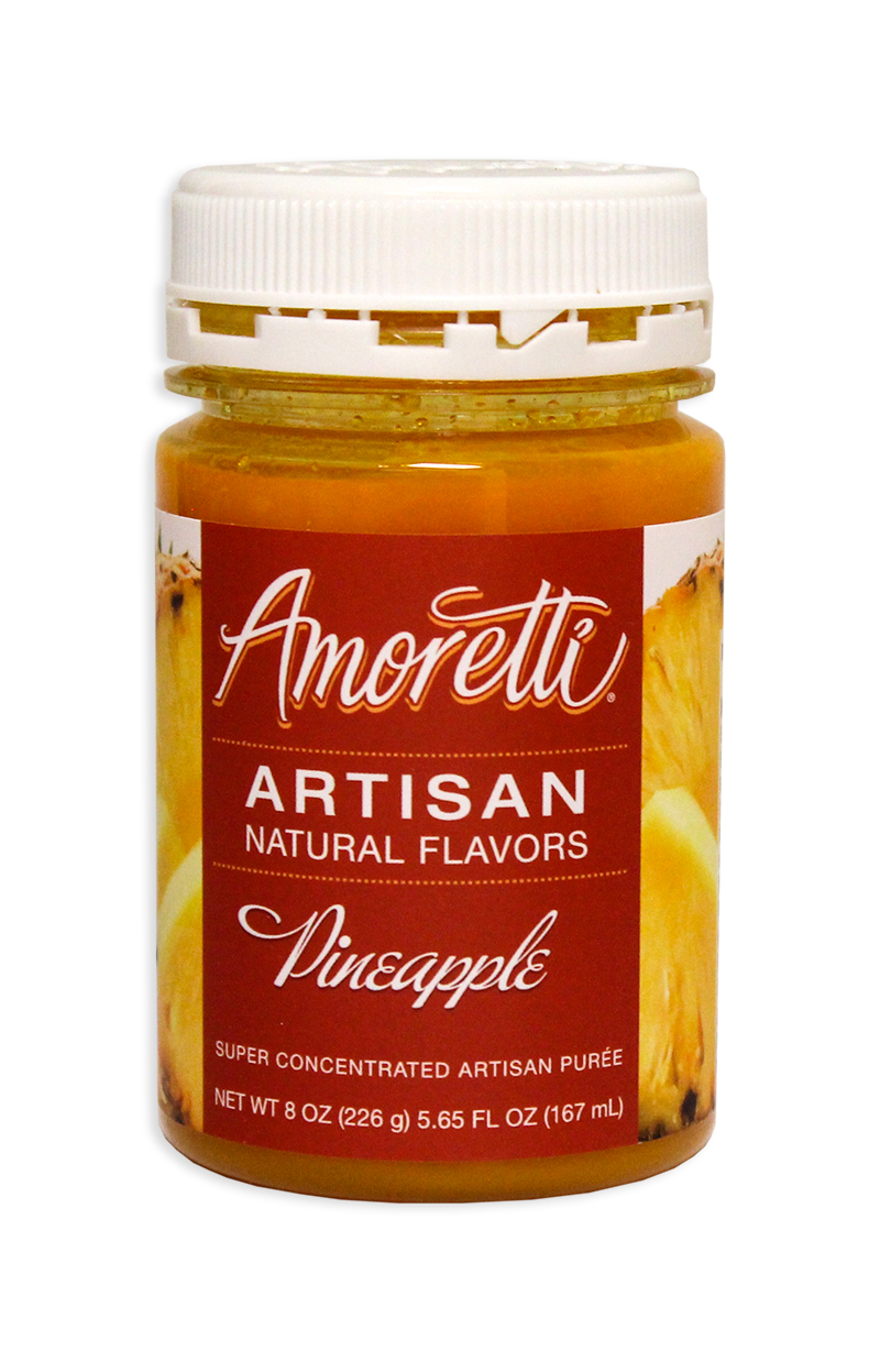 Amoretti Pineapple Fruit Puree, 8oz.-0