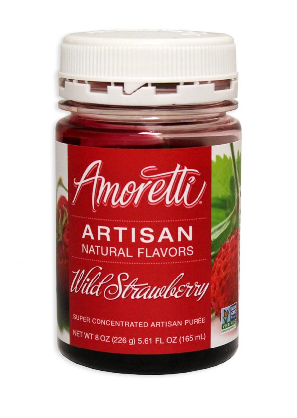 Amoretti Strawberry Fruit Puree, 8oz.-0