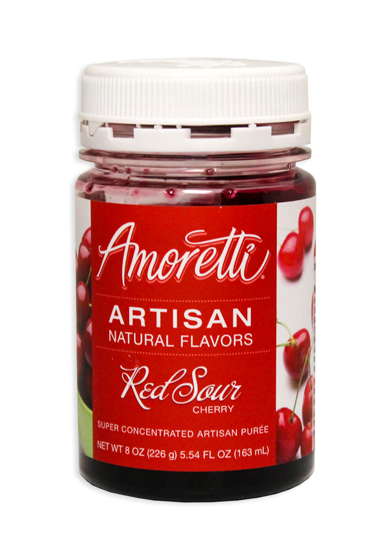 Amoretti Sour Cherry Fruit Puree, 8oz.-0