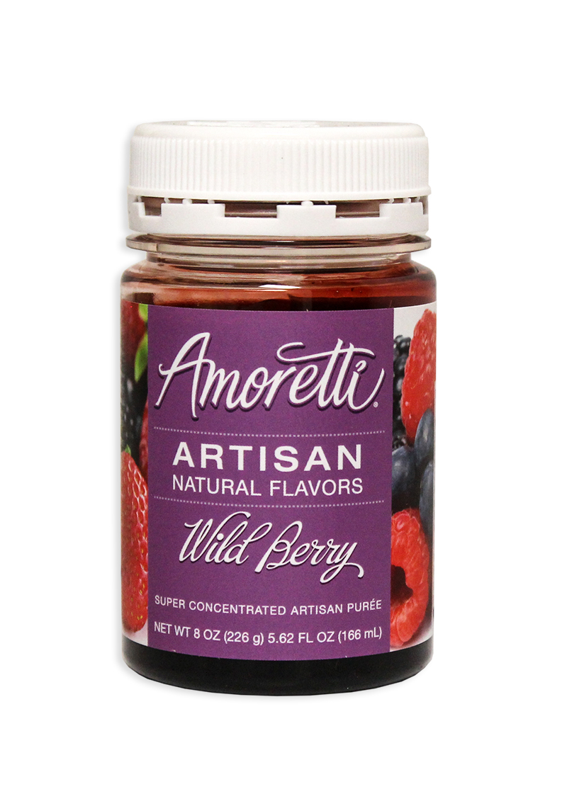Amoretti Wild Berry Fruit Puree, 8oz.-0