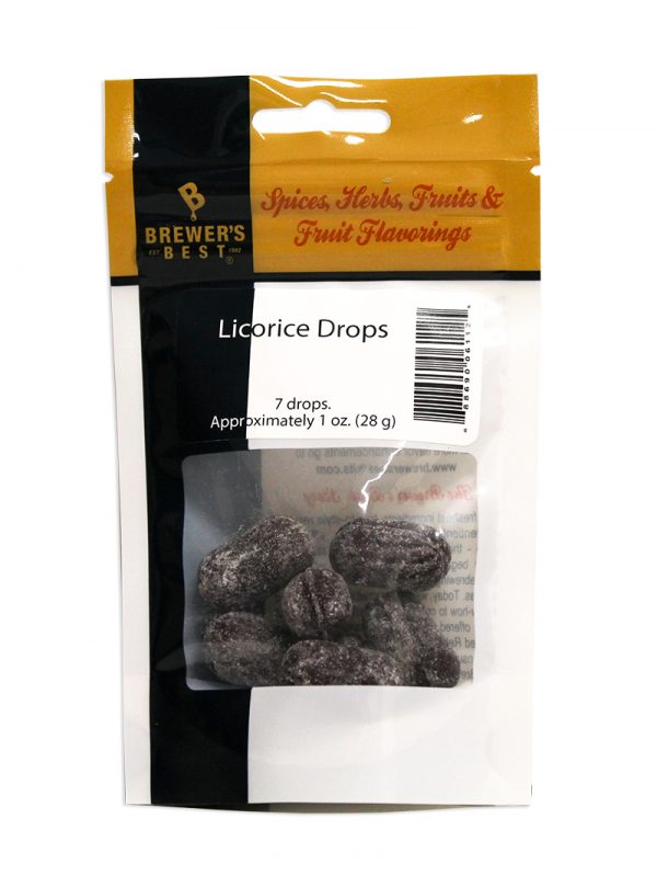 Licorice Drops, 7 Drops (approx. 1 ounce)-0