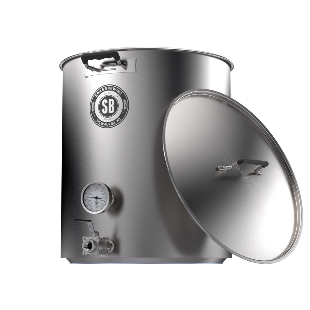Spike Brewing Kettle V4, 10 Gallon, Two Vertical Couplers-0