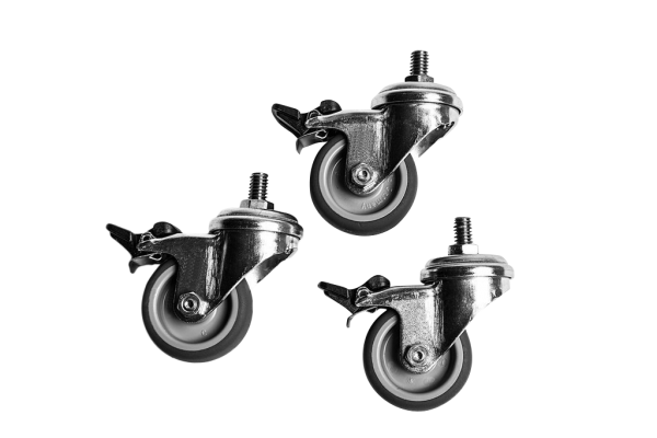 Spike Brewing, Conical Unitank Caster Wheels, Set of 3-0