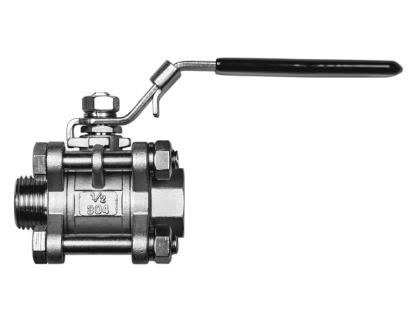 Spike Brewing Kettle 3 Piece Valve, 1/2" NPT-0