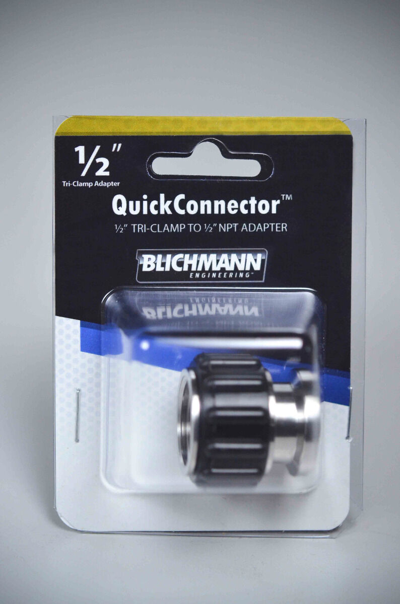 1/2" Tri-Clamp to 1/2" Blichmann QuickConnector