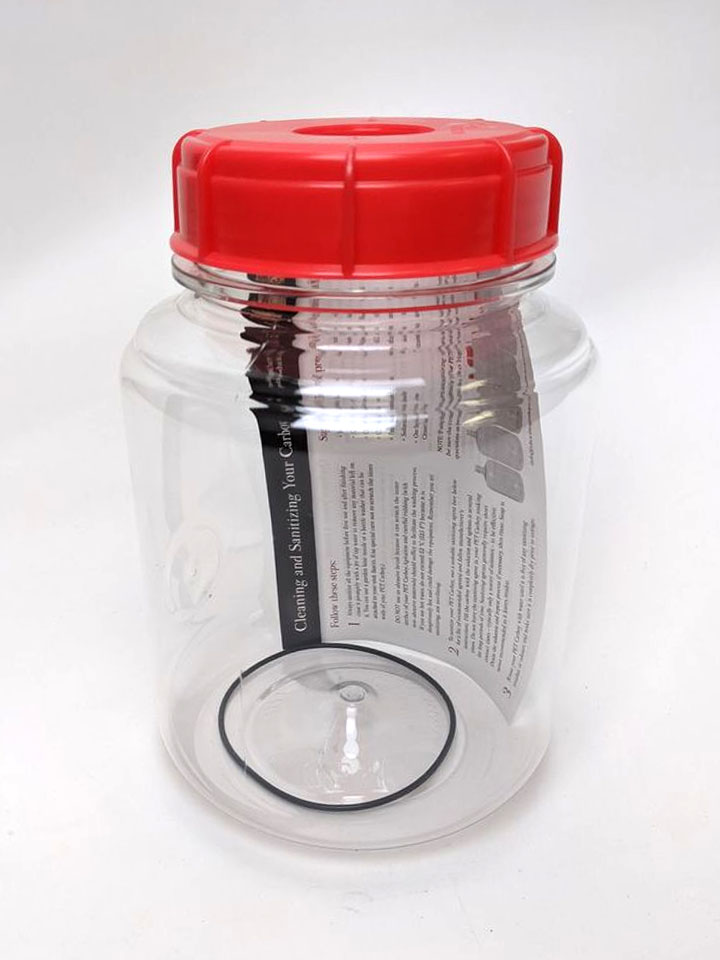 FerMonster 1 Gallon, Each, Wide Mouth Carboy w/ Lid