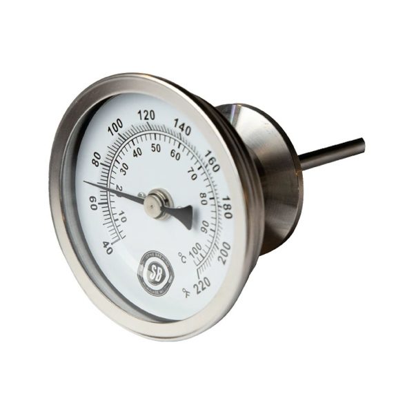 Spike Brewing Kettle Thermometer, Non-Adjustable, TRI-CLAMP