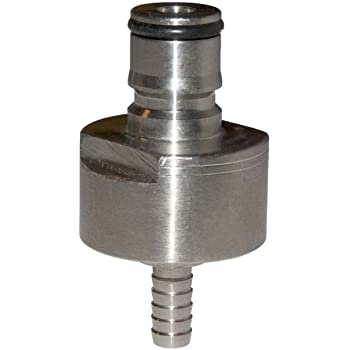 Carbonation and Line Cleaning Ball Lock Cap - Stainless